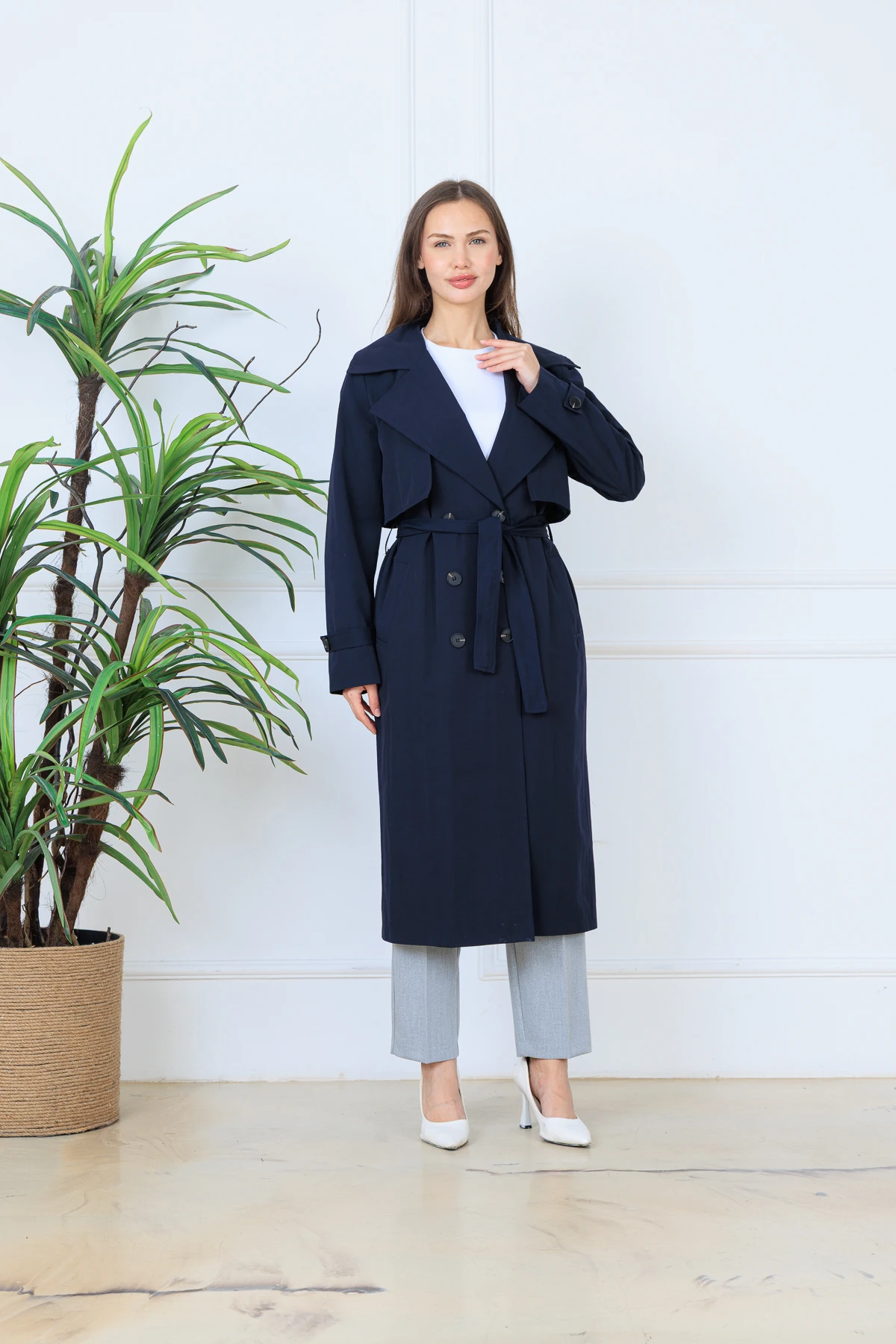 CPSL2742 RÜZGARLIKLI TRENÇKOT