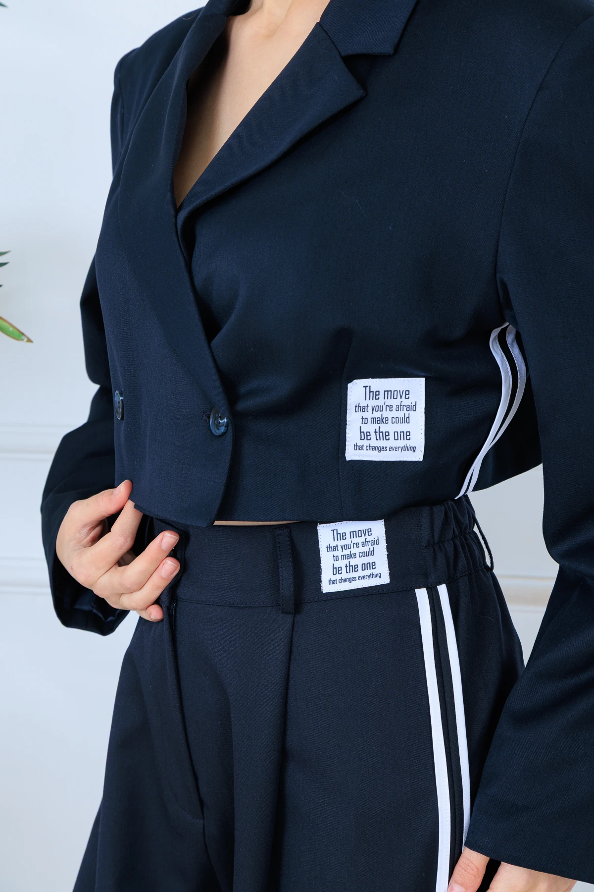 CPSL00261  ARMA VE ÇİZGİ DETAY OVER TAKIM