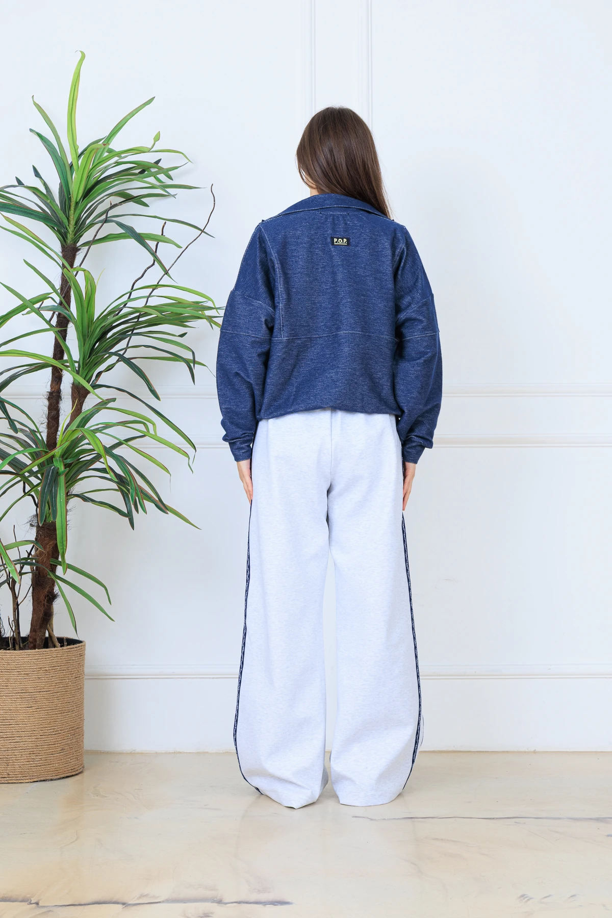 CPSL8913 FERMUARLI KOT SWEAT