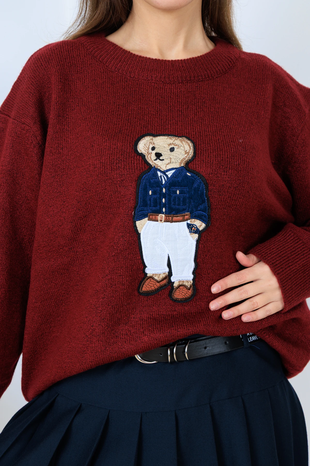 CPSL4568 RALPH L. DETAY TRİKO KAZAK