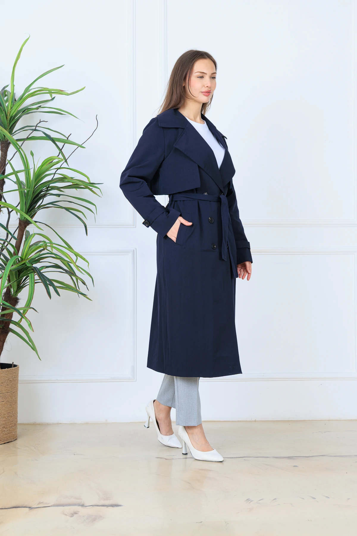 CPSL2742 RÜZGARLIKLI TRENÇKOT