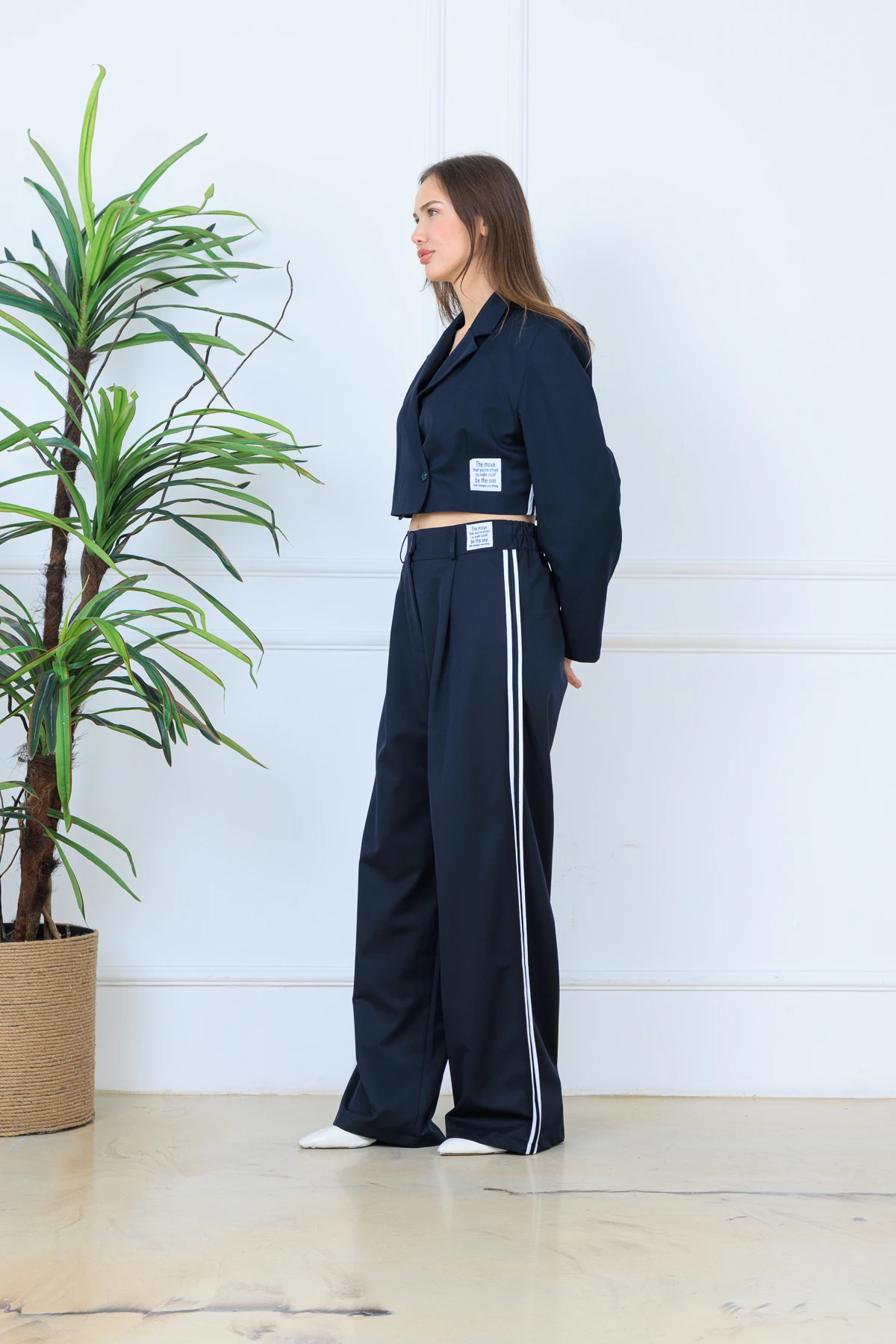 CPSL00261  ARMA VE ÇİZGİ DETAY OVER TAKIM