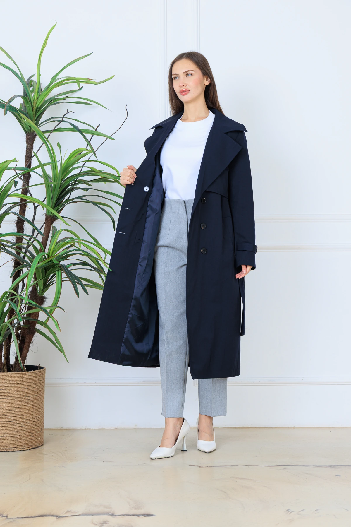 CPSL2742 RÜZGARLIKLI TRENÇKOT