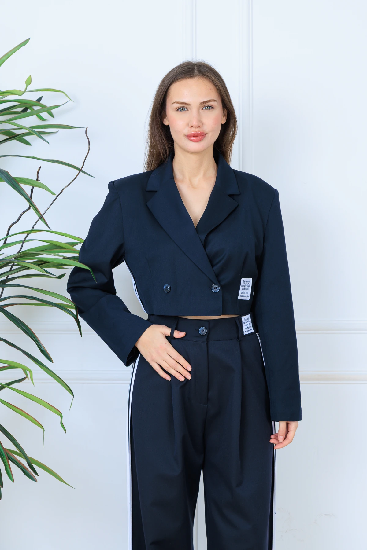 CPSL00261  ARMA VE ÇİZGİ DETAY OVER TAKIM