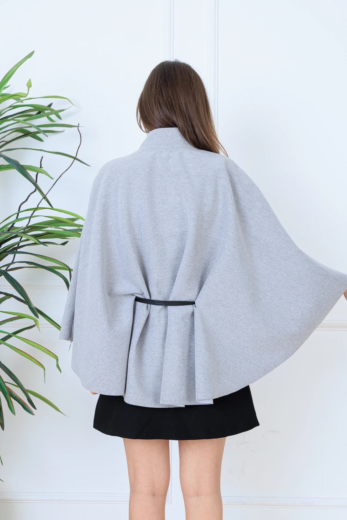  CPSL6902 OVER SİZE KEMERLİ PANÇO