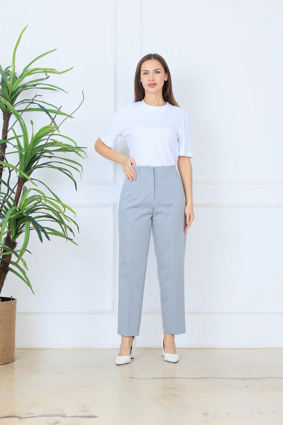 CPSL4381 BİSİKLET YAKA BASİC TSHİRT