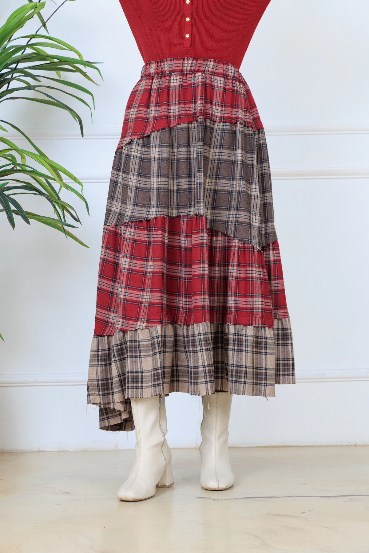 CPSL17141 ASİMETRİK PÜSKÜLLÜ EKOSE ETEK