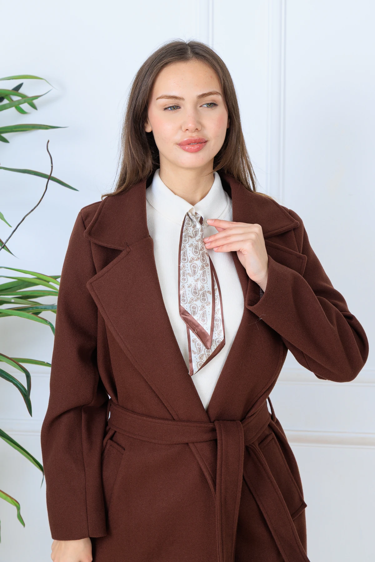 CPSL6637 KAŞE KEMERLİ KABAN