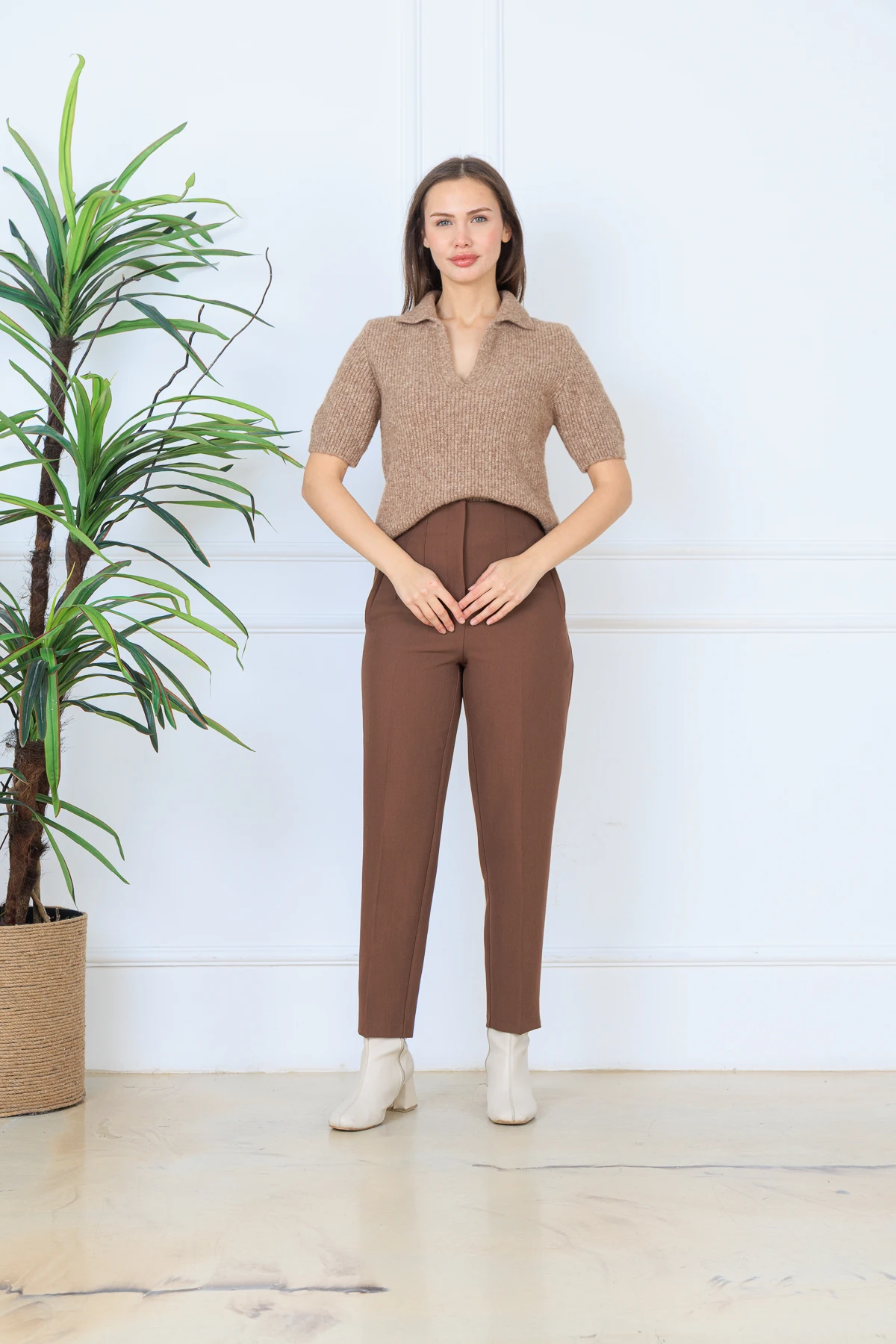 CPSL0110 POLO YAKA YUMOŞ KAZAK