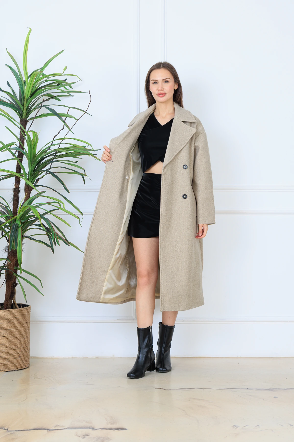 CPSL0190 OVER SIZE KAŞE KABAN