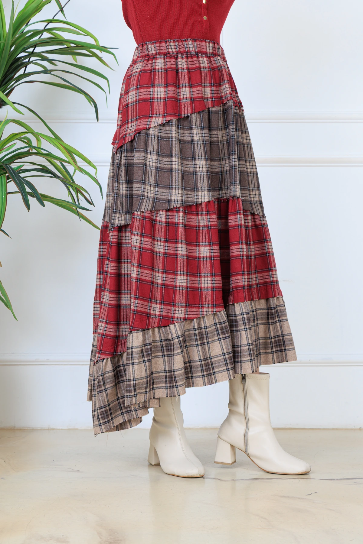 CPSL17141 ASİMETRİK PÜSKÜLLÜ EKOSE ETEK