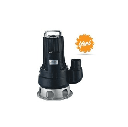 Water Sound 50U2.75S Süper Öğütücülü 1 Hp Drenaj Dalgıç Pompa