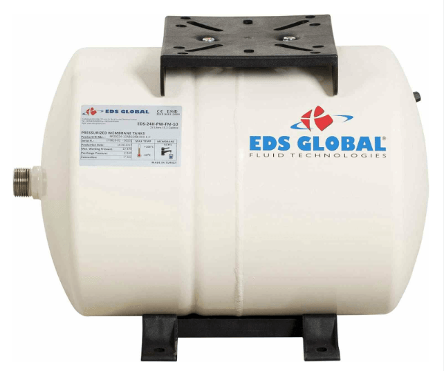 Eds Global Sabit Diyaframlı Patlamayan Yatık Genleşme Tankı 24 LT