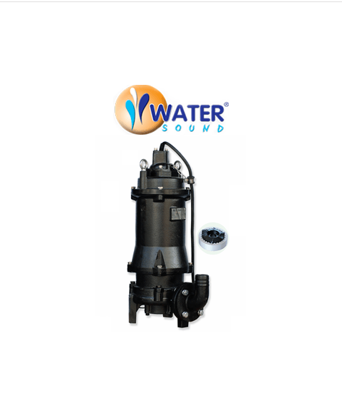 Water Sound 50U2.75S Süper Öğütücülü 1 Hp Drenaj Dalgıç Pompa