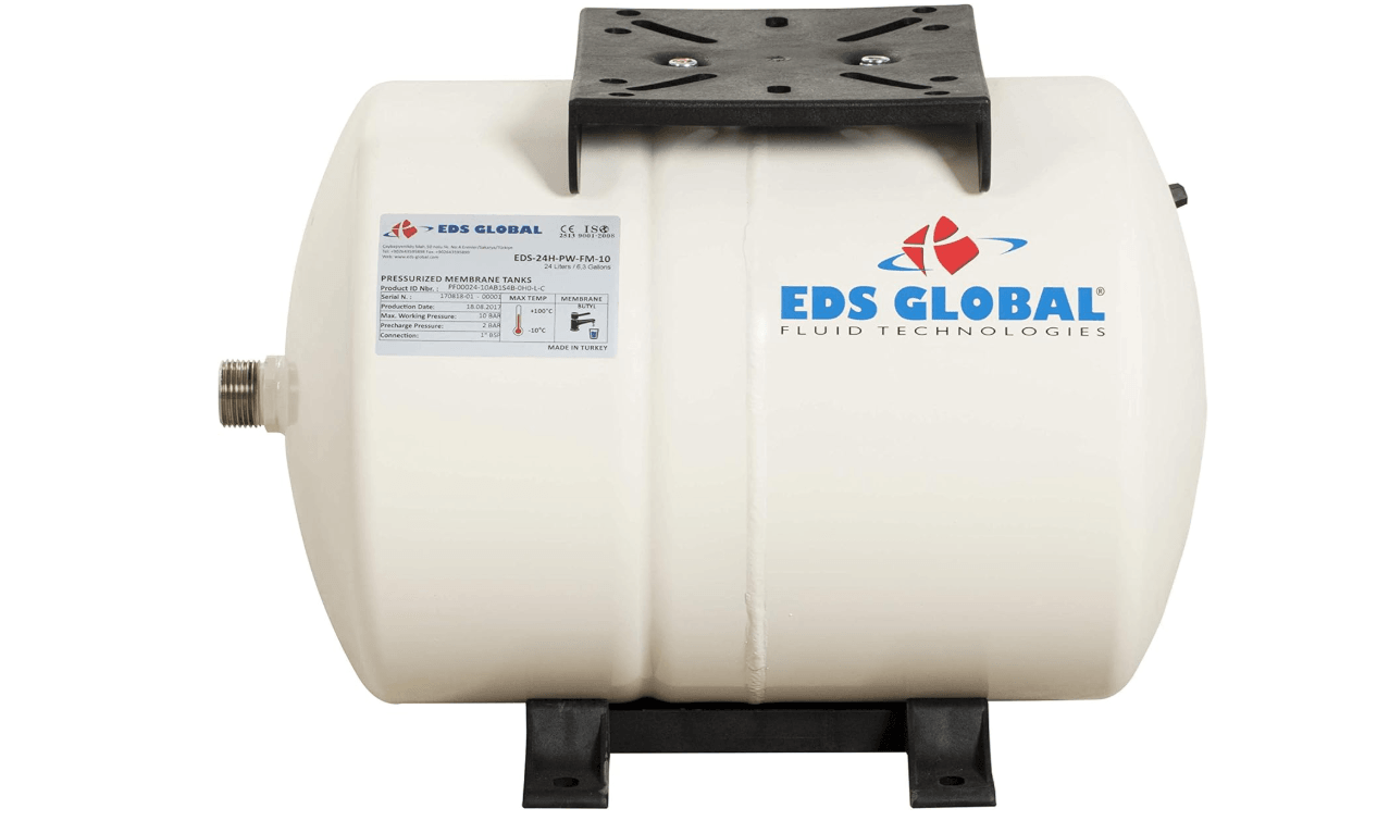 Eds Global Sabit Diyaframlı Patlamayan Yatık Genleşme Tankı 50 LT