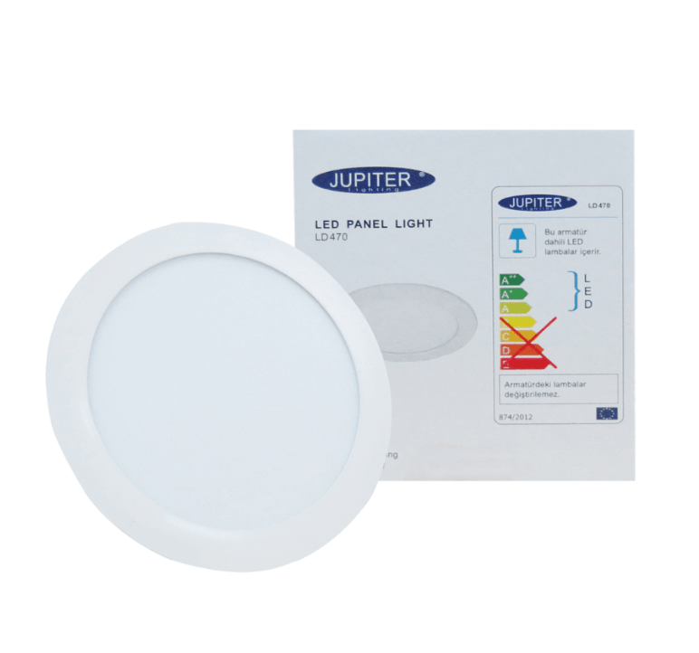 Jupiter 3W Slim Led Panel Spot Sıva Altı Beyaz Işık 110Lm Ld470B