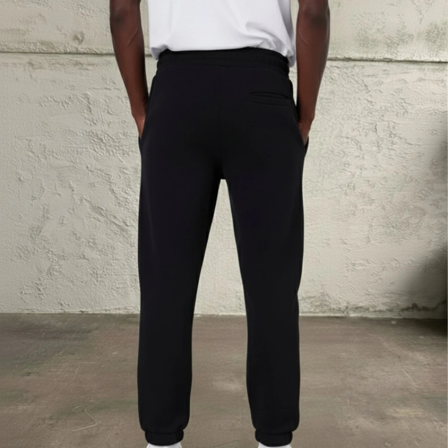 UNISEX SİYAH  OVERSİZE EŞOFMAN ALTI