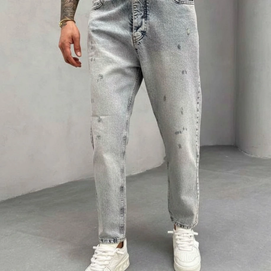 BEJ RENK BOYFRİEND JEANS PANTOLON