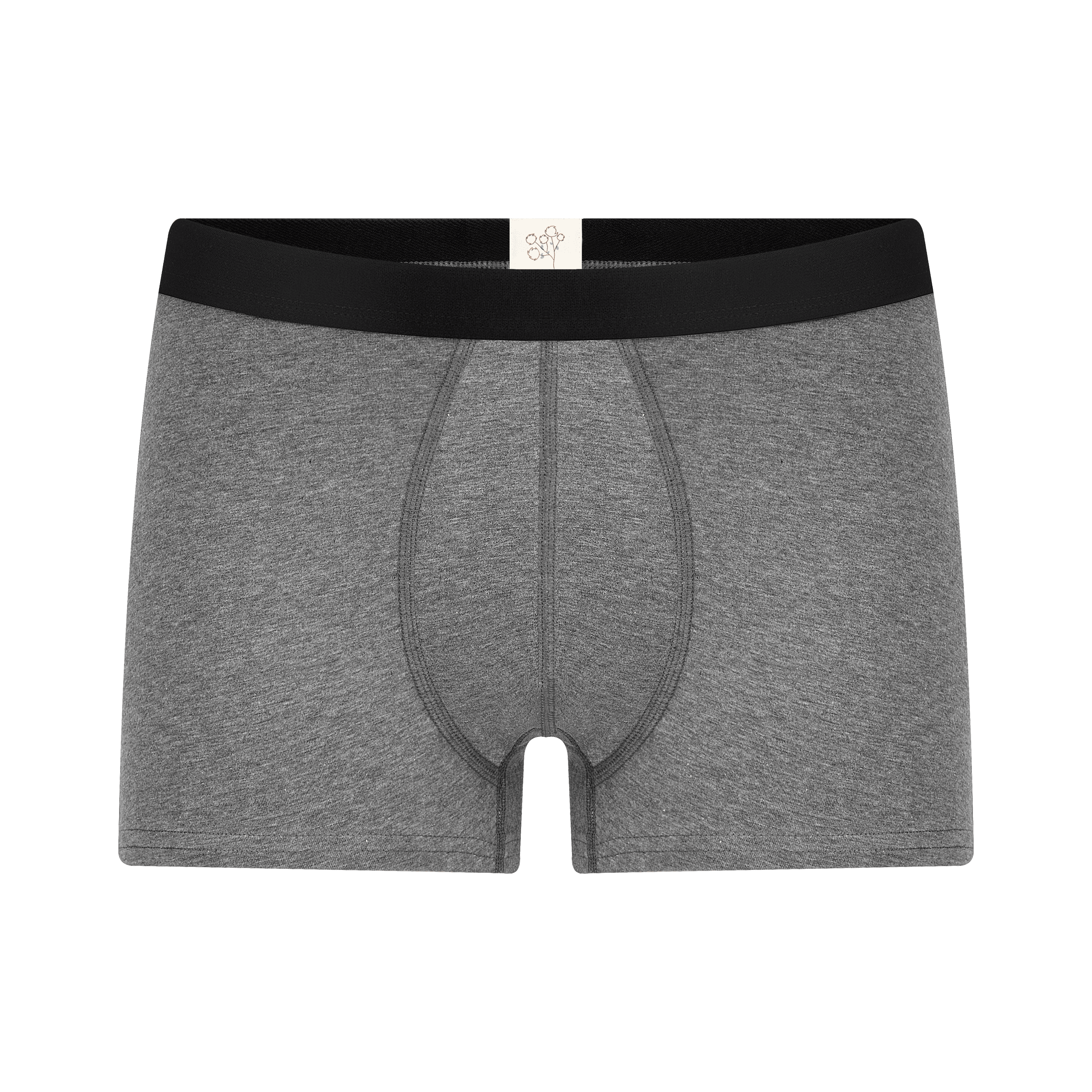 GOTS Sertifikalı Organik Pamuk Erkek Trunk Boxer İç Çamaşırı 3'lü Paket