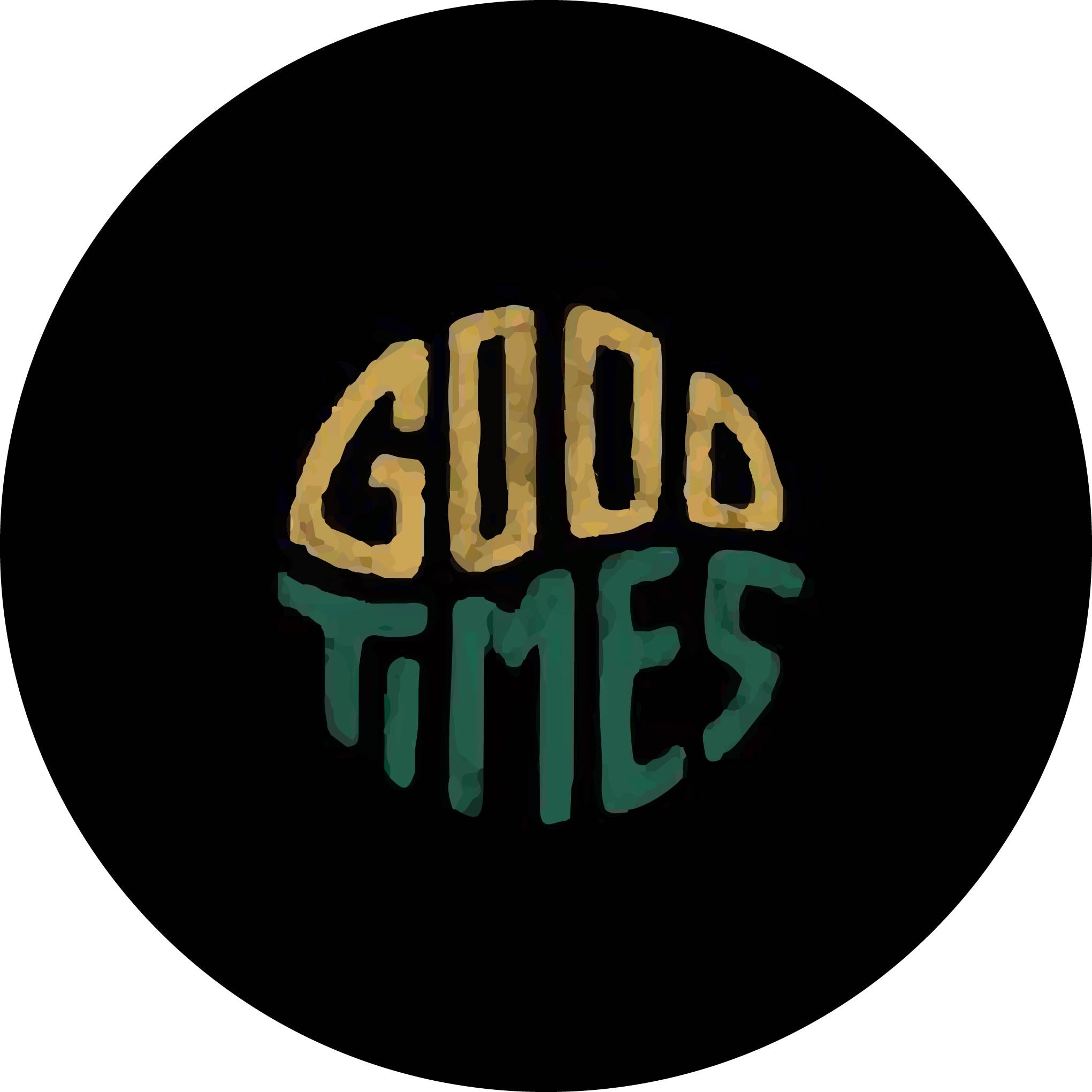 Good Times Yazılı Stepne Kılıfı