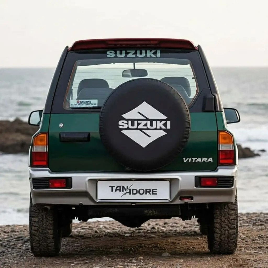Чехол на запасное колесо с логотипом Suzuki