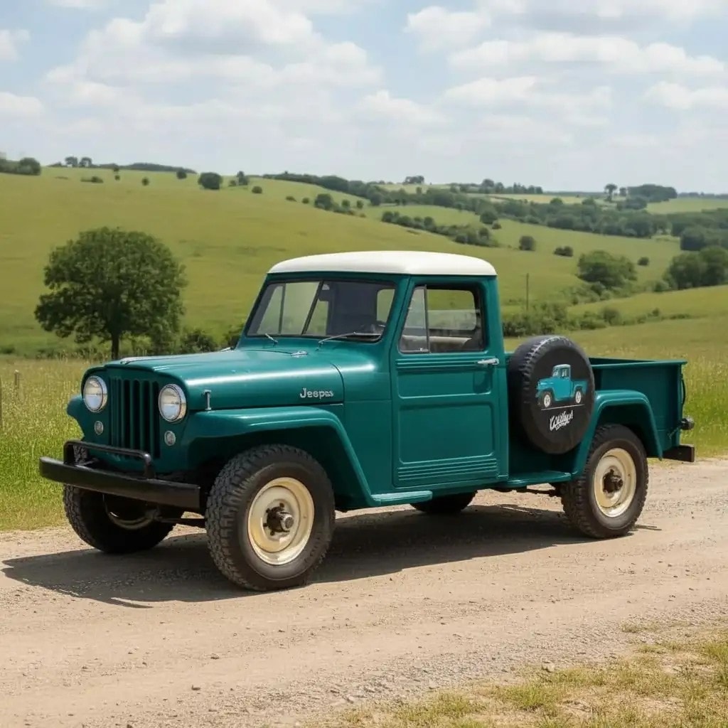 Jeep Willys Spare Wheel Tire Cover