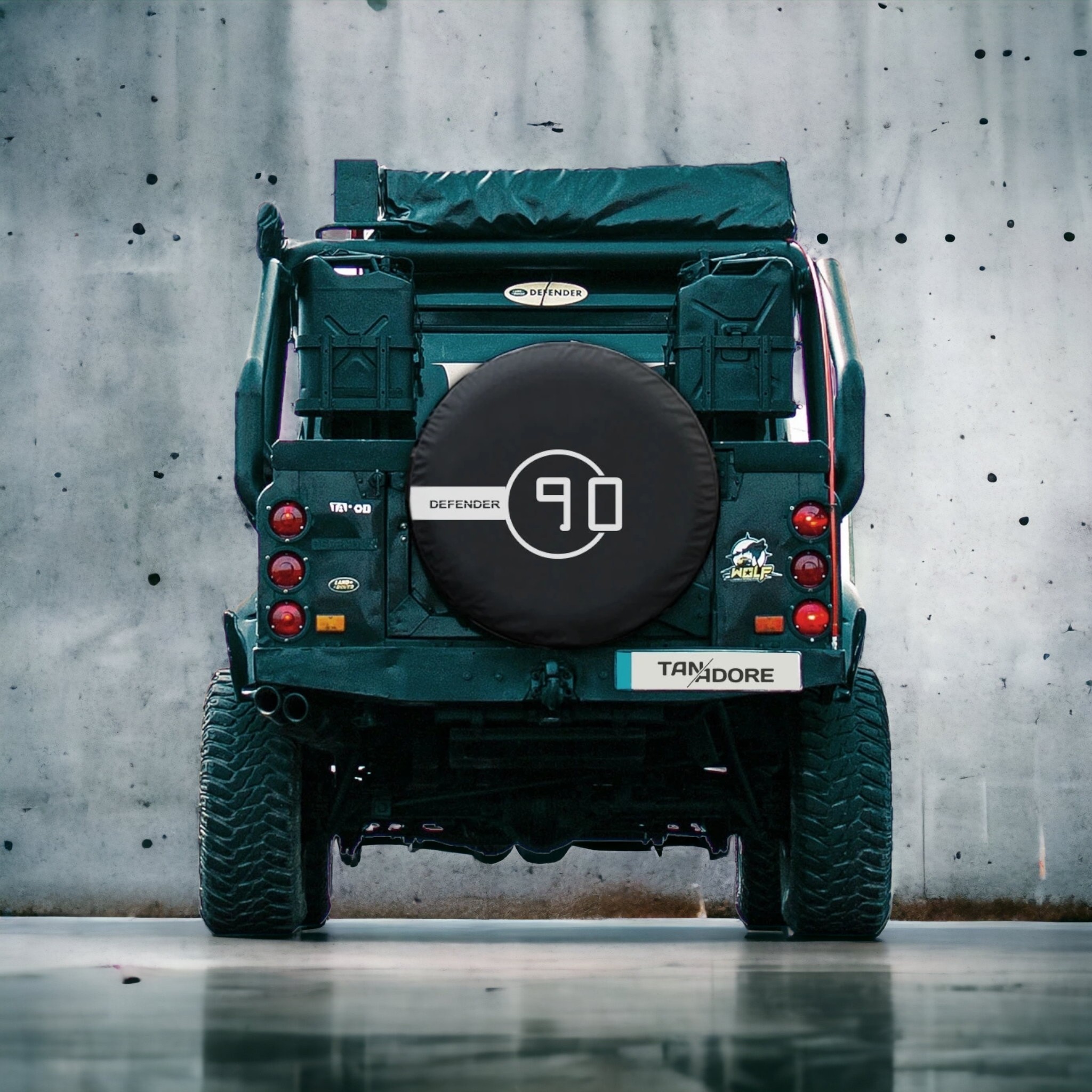 Defender 90 Spare Wheel Tire Cover