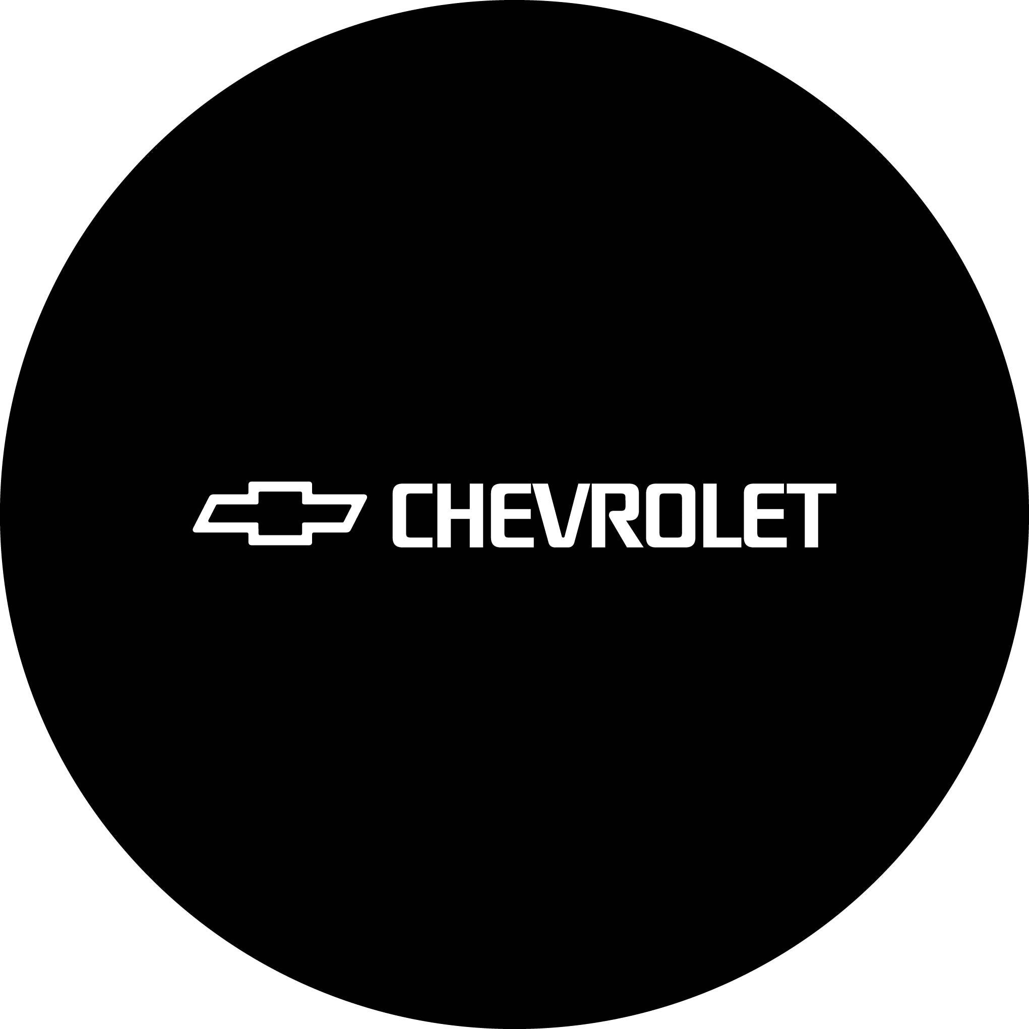 Chevrolet Logo Spare Wheel Tire Cover