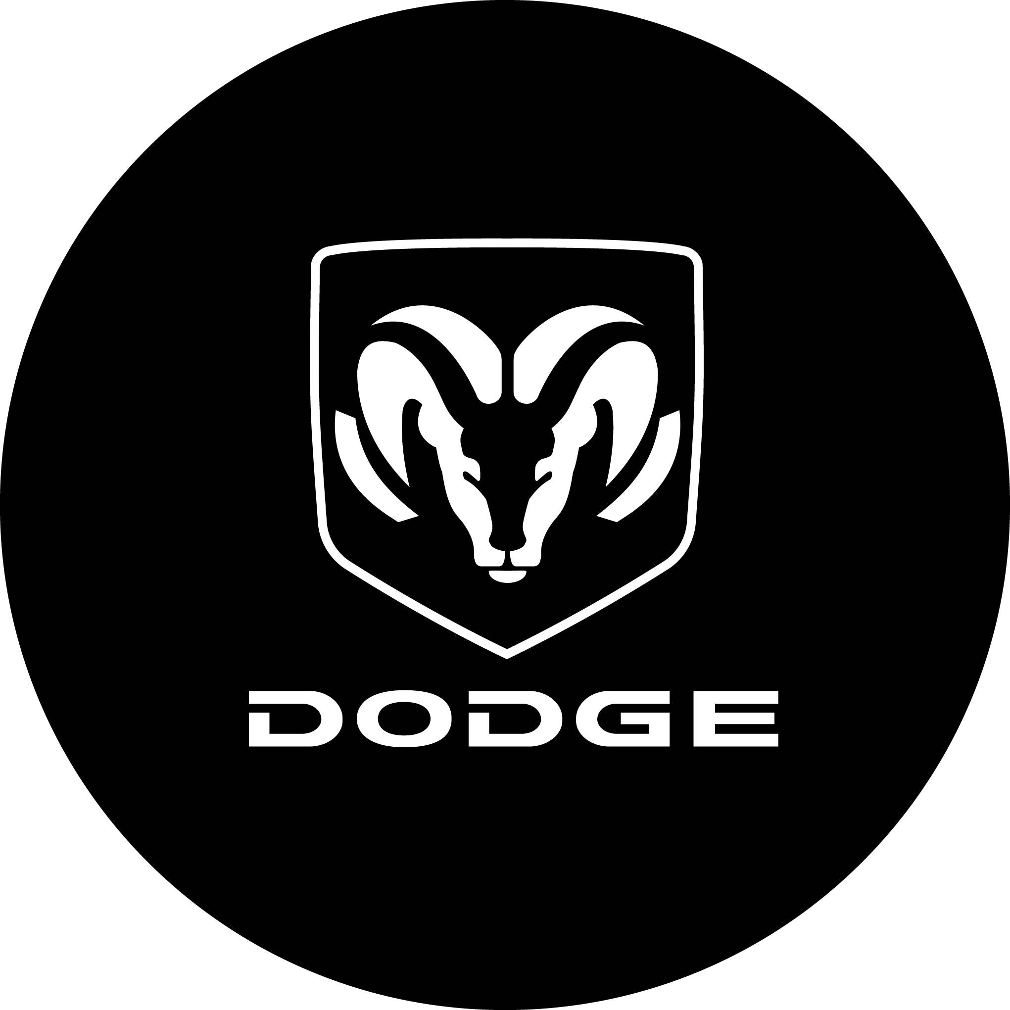 Чехол на запасное колесо с логотипом Dodge