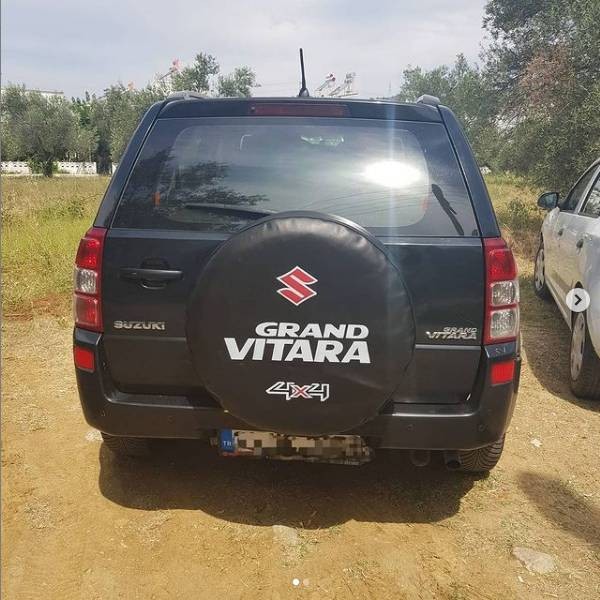 Grand Vitara 4x4 Spare Wheel Tire Cover
