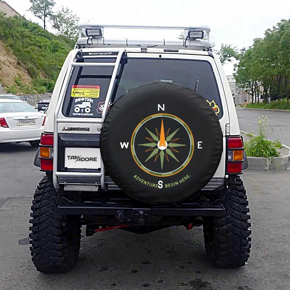 Jeep Compass Designed Spare Wheel Tire Cover
