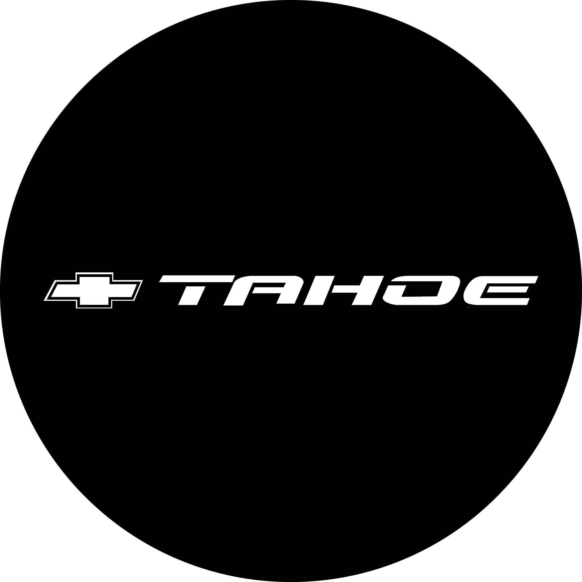 Tahoe Logo Spare Wheel Tire Cover