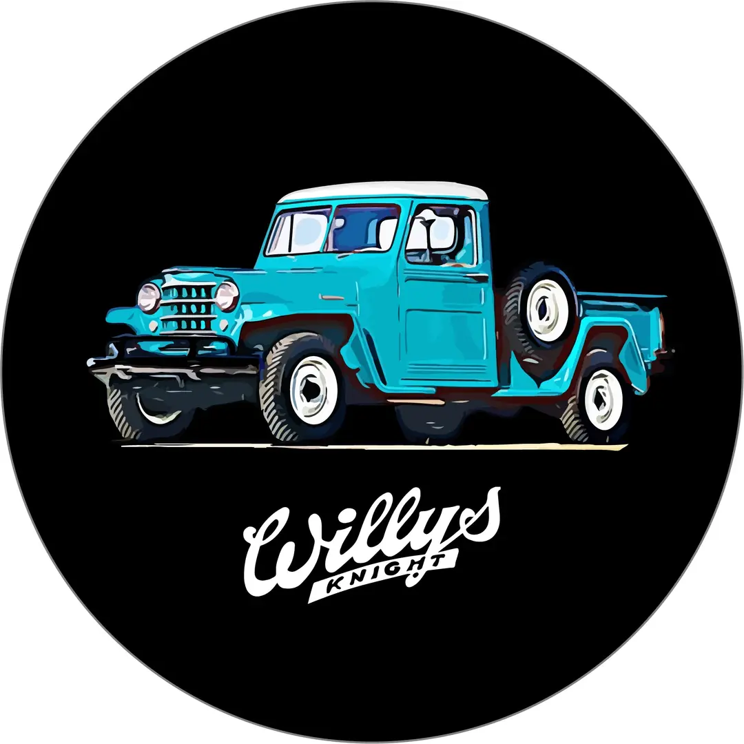 Jeep Willys Spare Wheel Tire Cover
