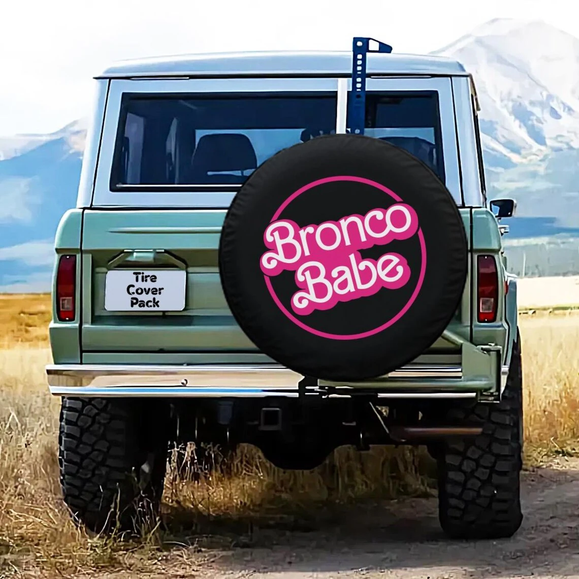 Ford Bronco Spare Tire Cover – Bronco Babe Pink