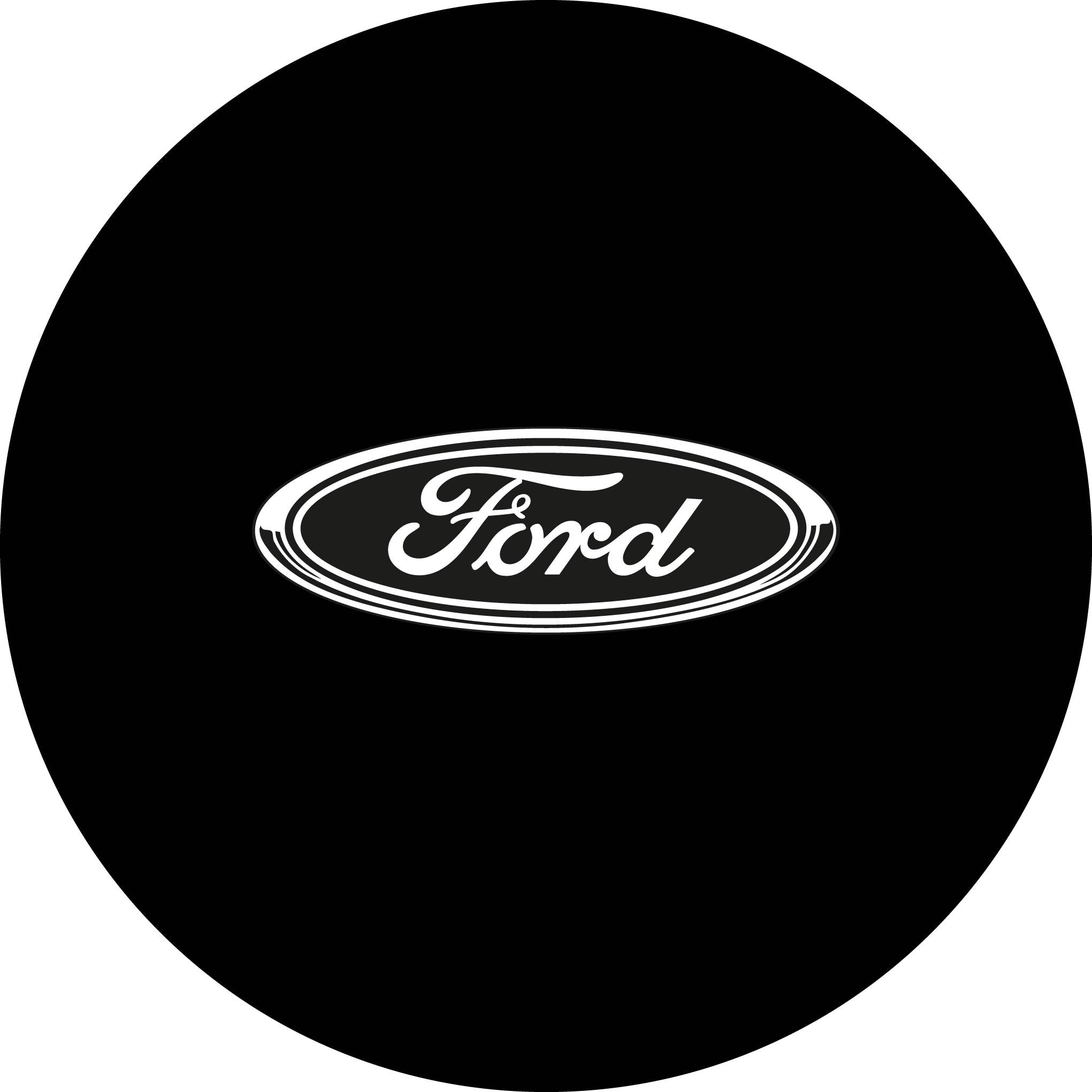 Ford Logo Spare Wheel Tire Cover