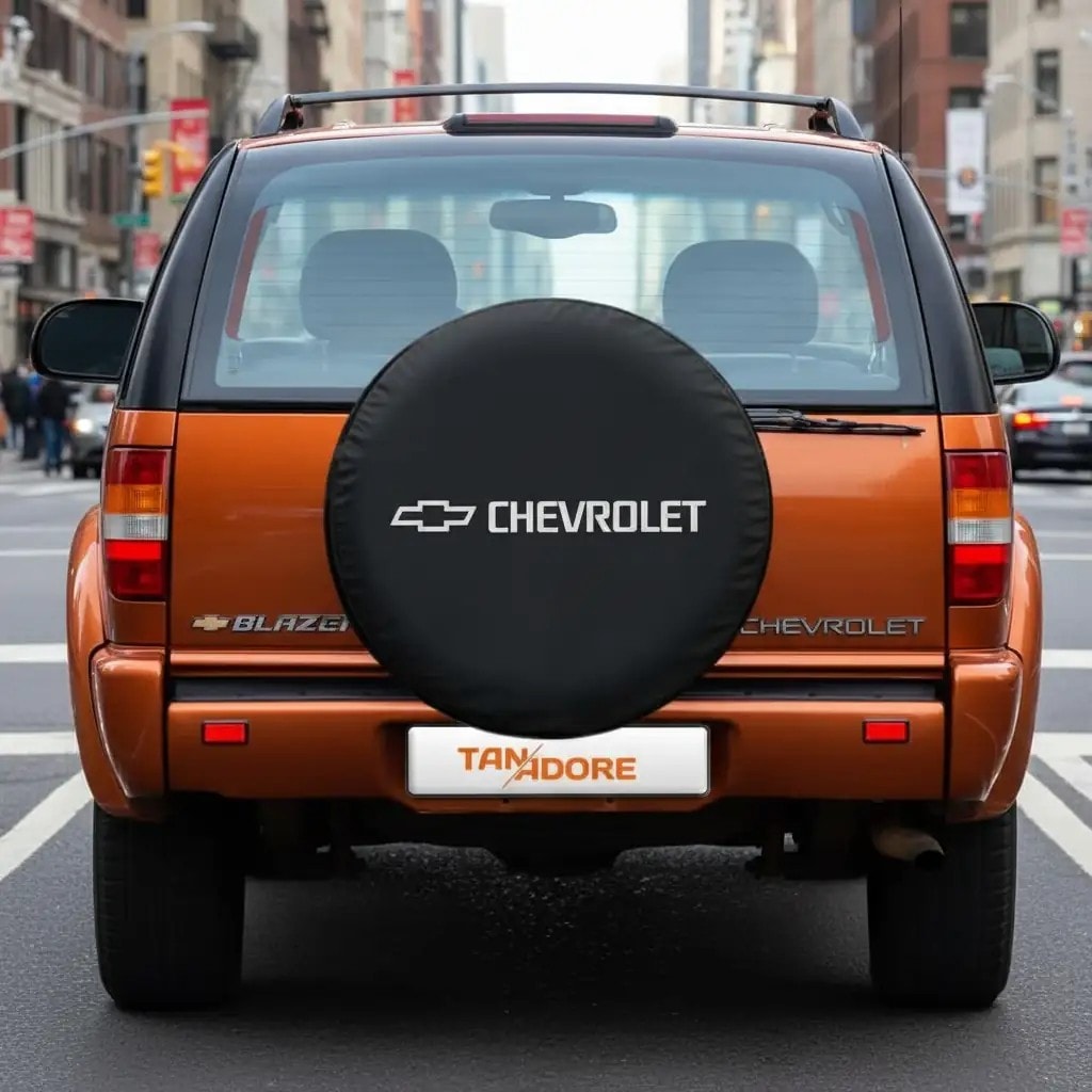 Chevrolet Logo Spare Wheel Tire Cover