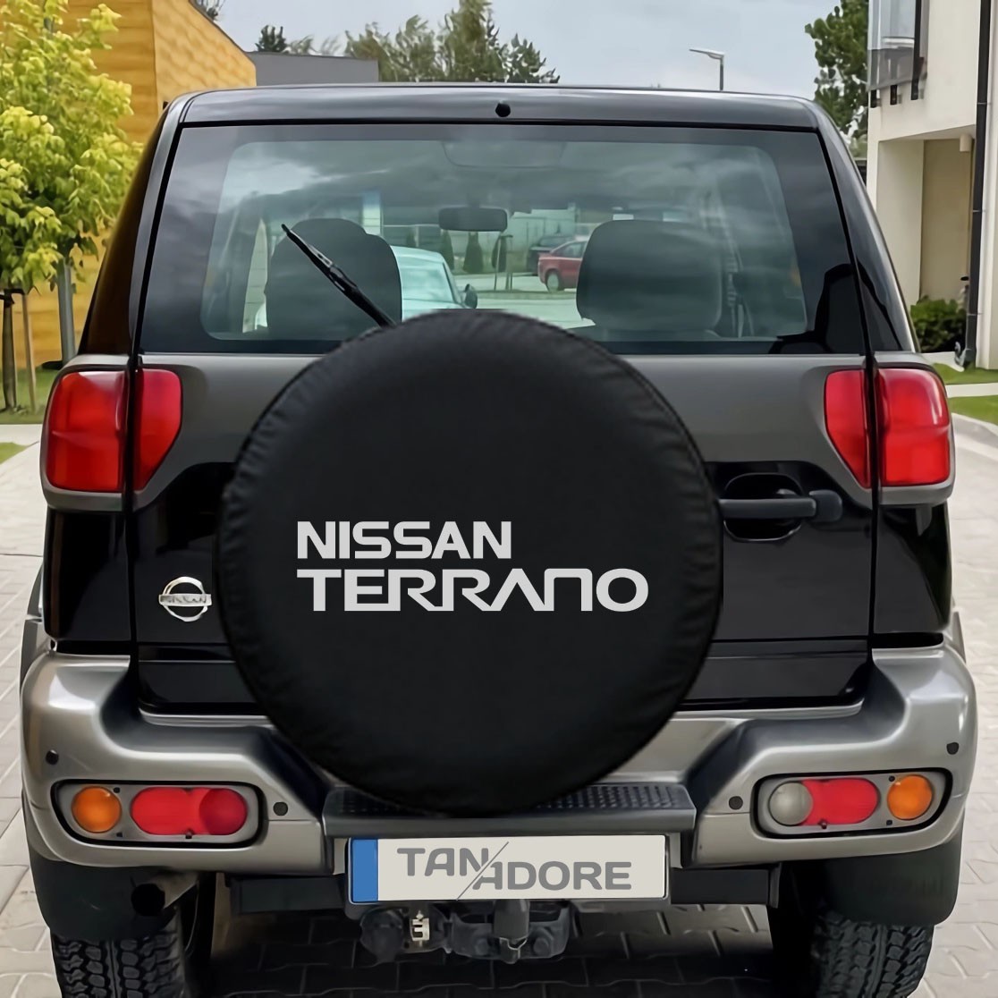 Чехол на запасное колесо Nissan Terrano с надписью