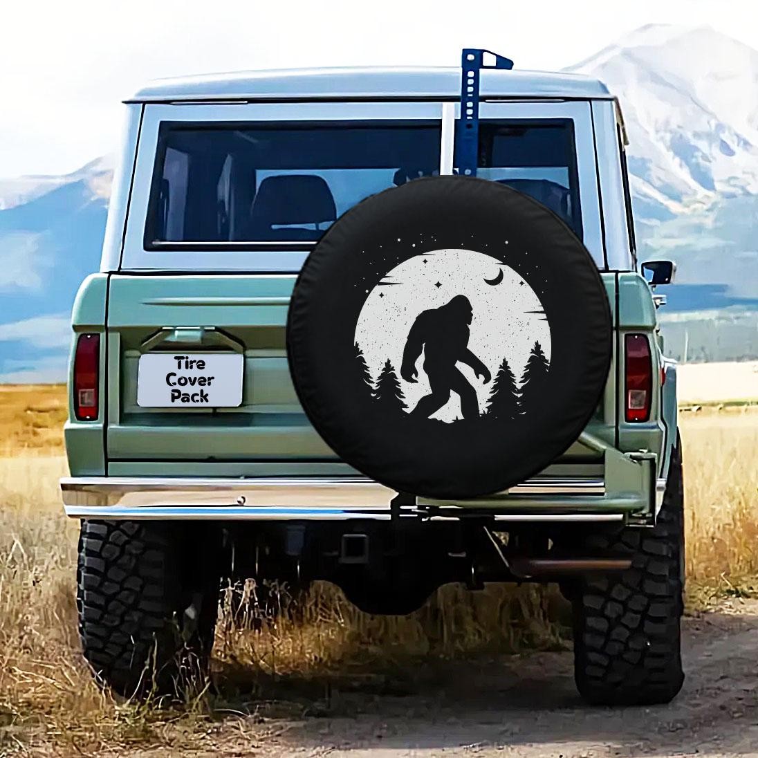 Sasquatch, Bigfoot Spare Tire Cover