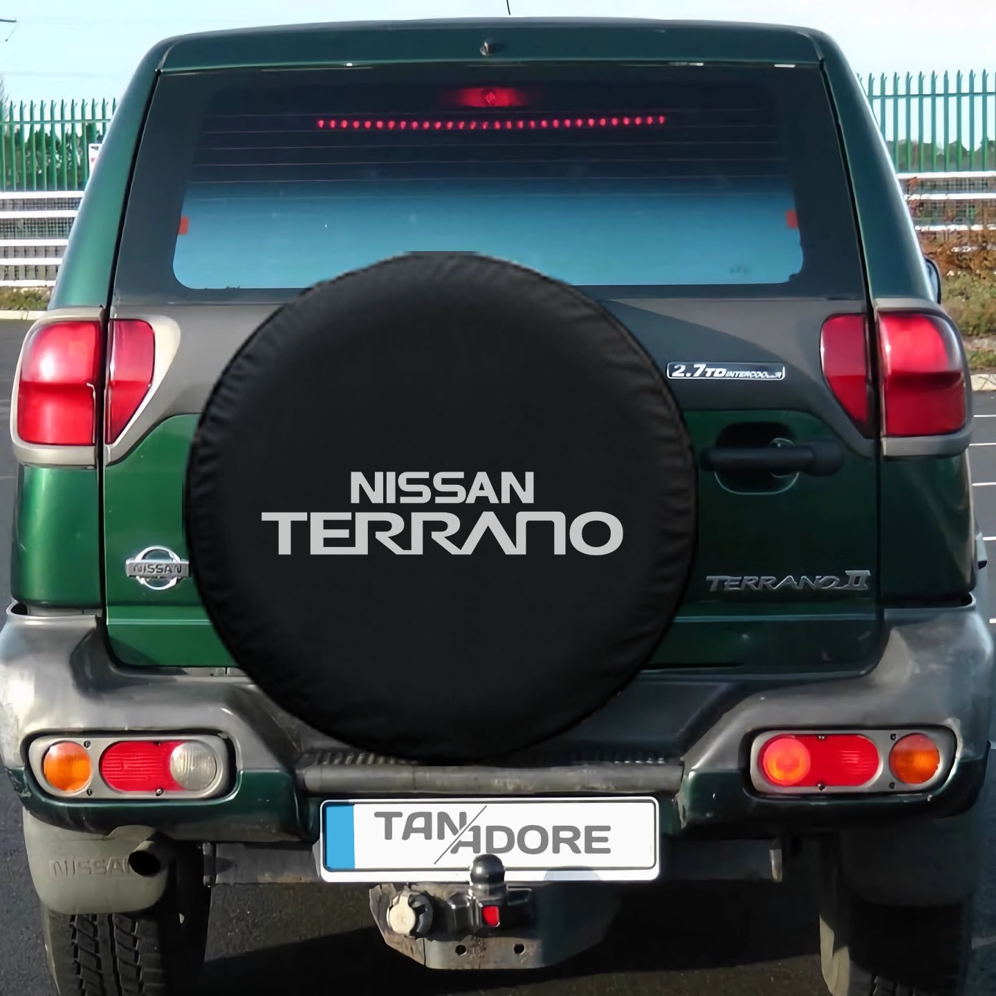 Nissan Terrano Logo Spare Wheel Tire Cover