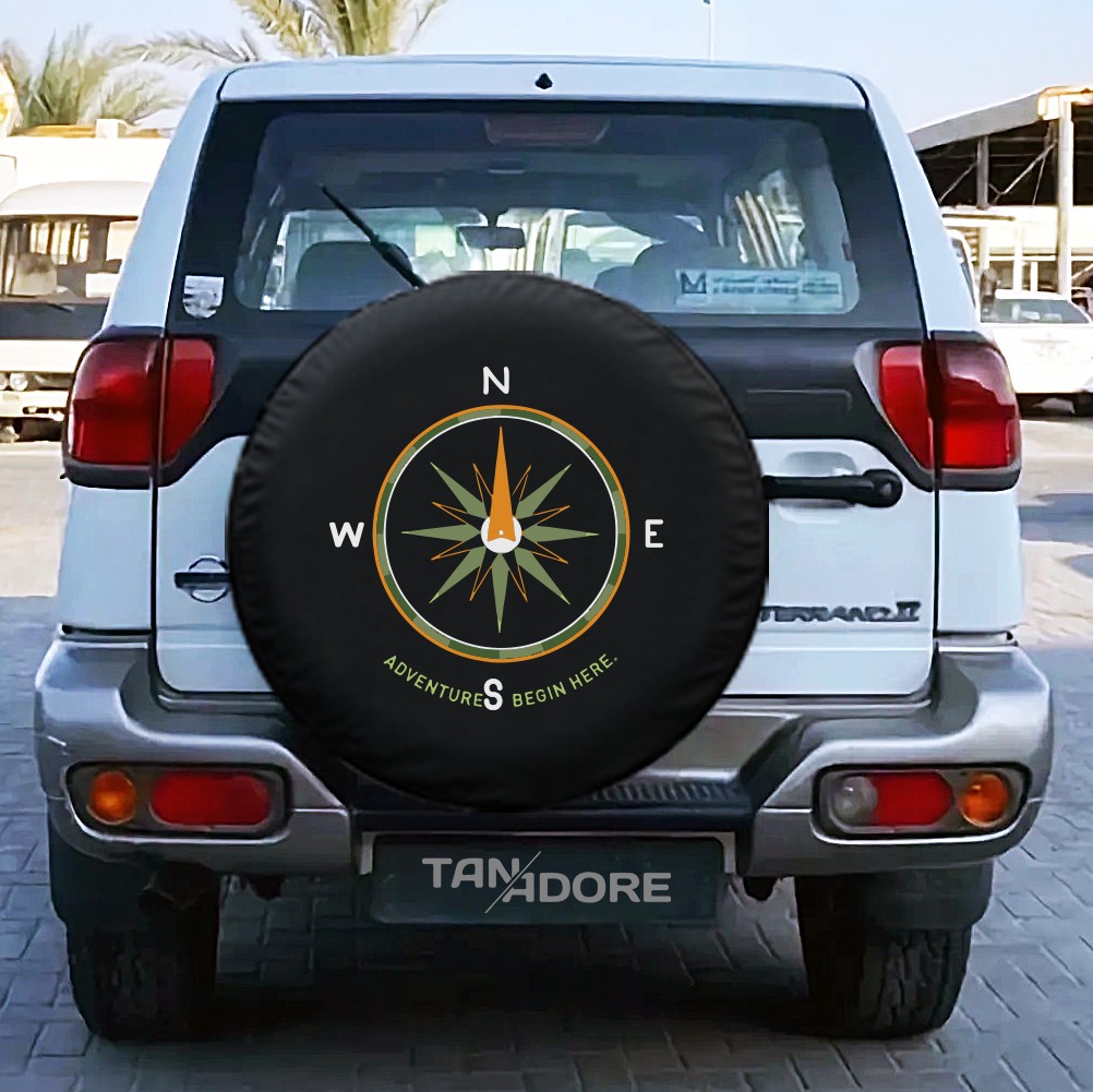 Jeep Compass Designed Spare Wheel Tire Cover