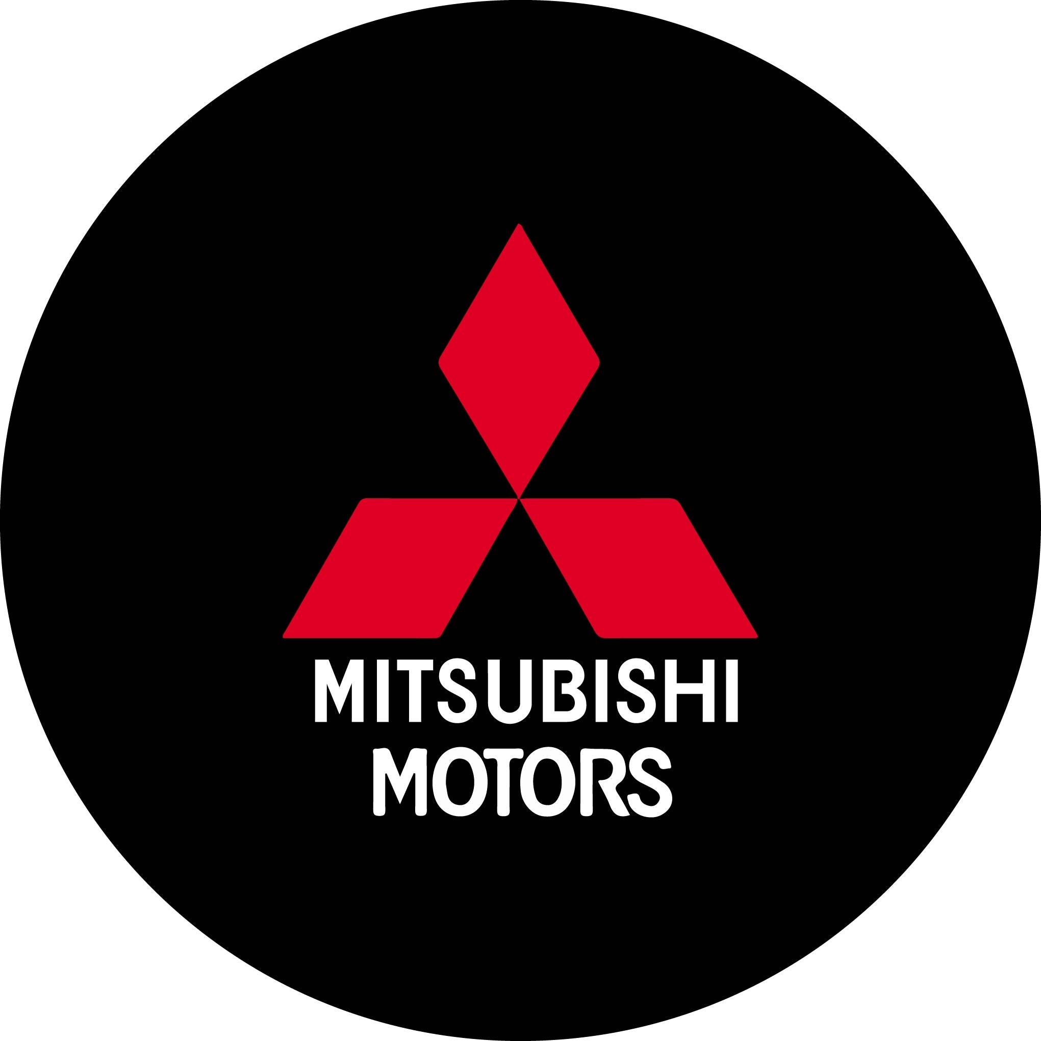 Чехол на запасное колесо с логотипом Mitsubishi Motors