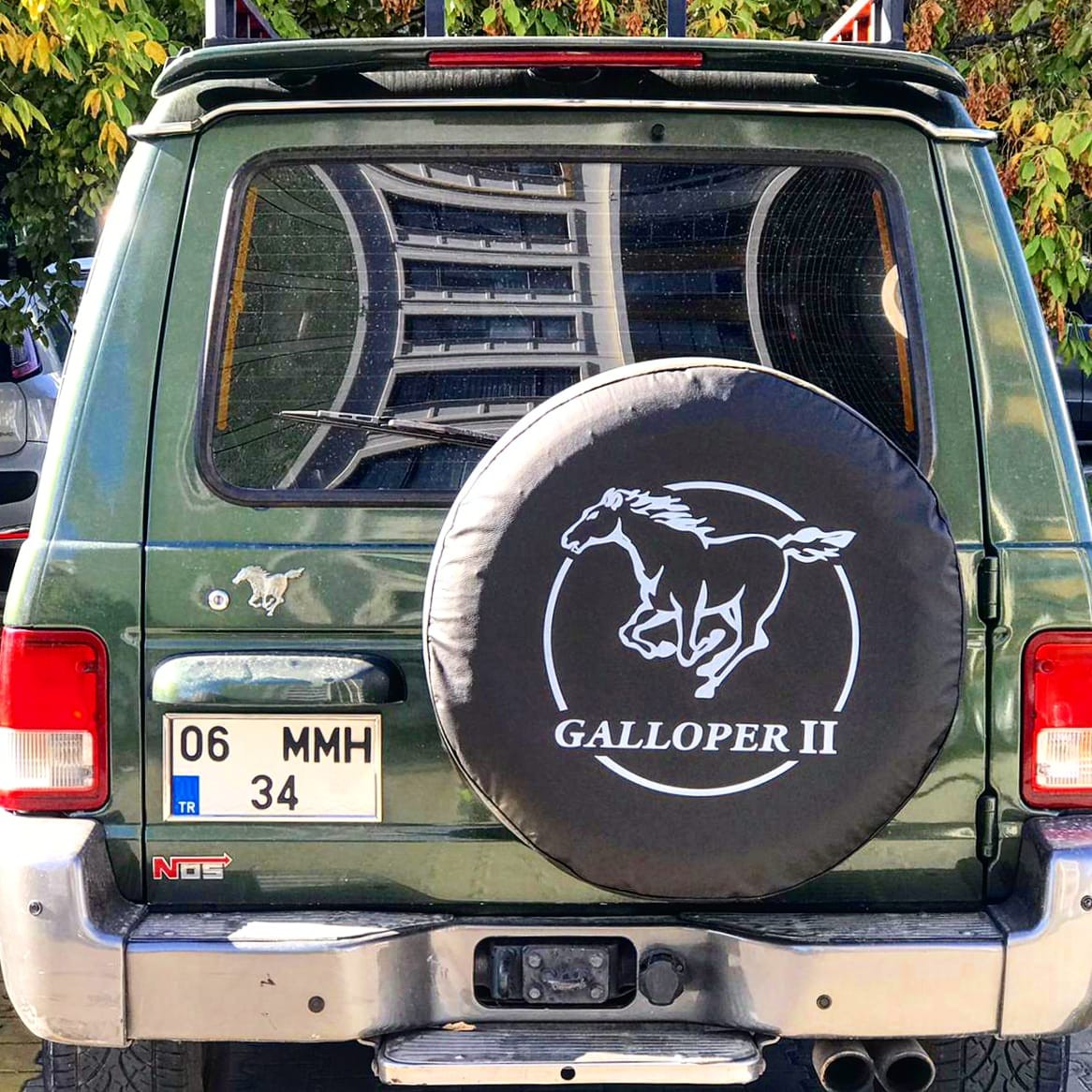 Hyundai Galloper Logo Spare Wheel Tire Cover