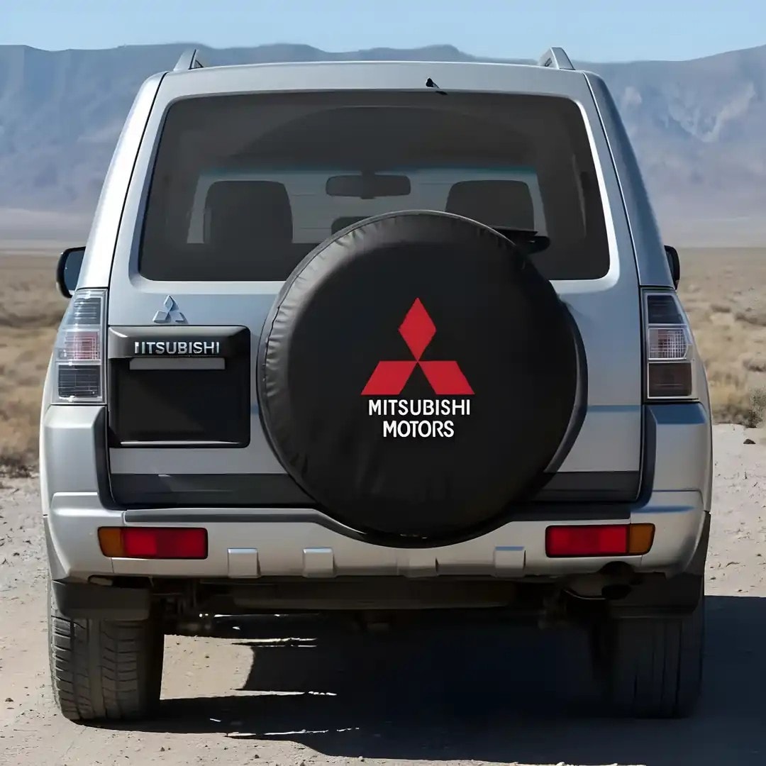 Mitsubishi Motors Logo Spare Wheel Tire Cover