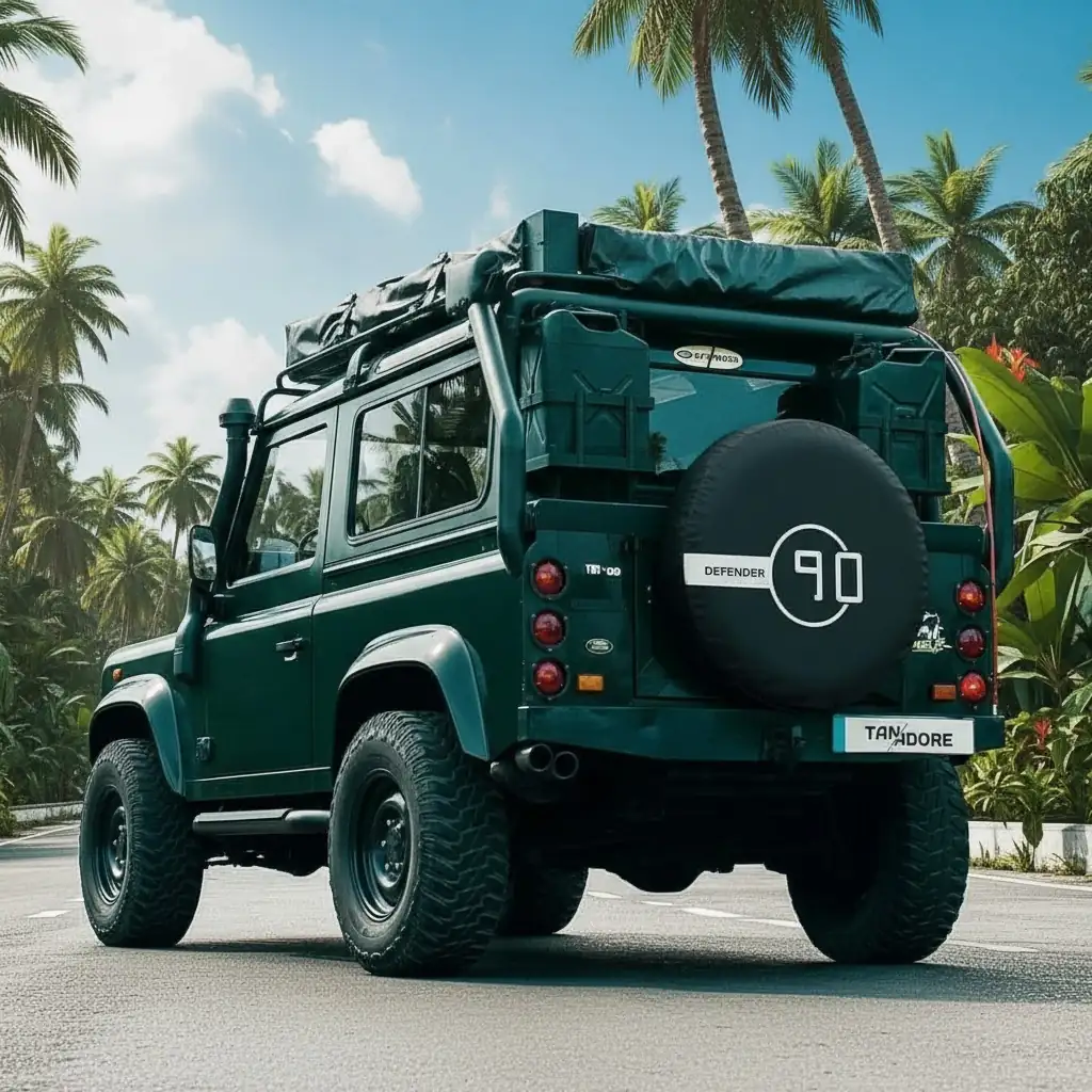 Defender 90 Stepne Kılıfı