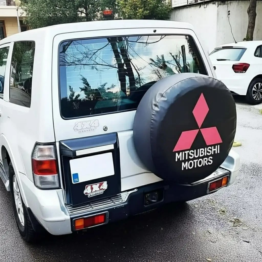 Mitsubishi Motors Logo Spare Wheel Tire Cover