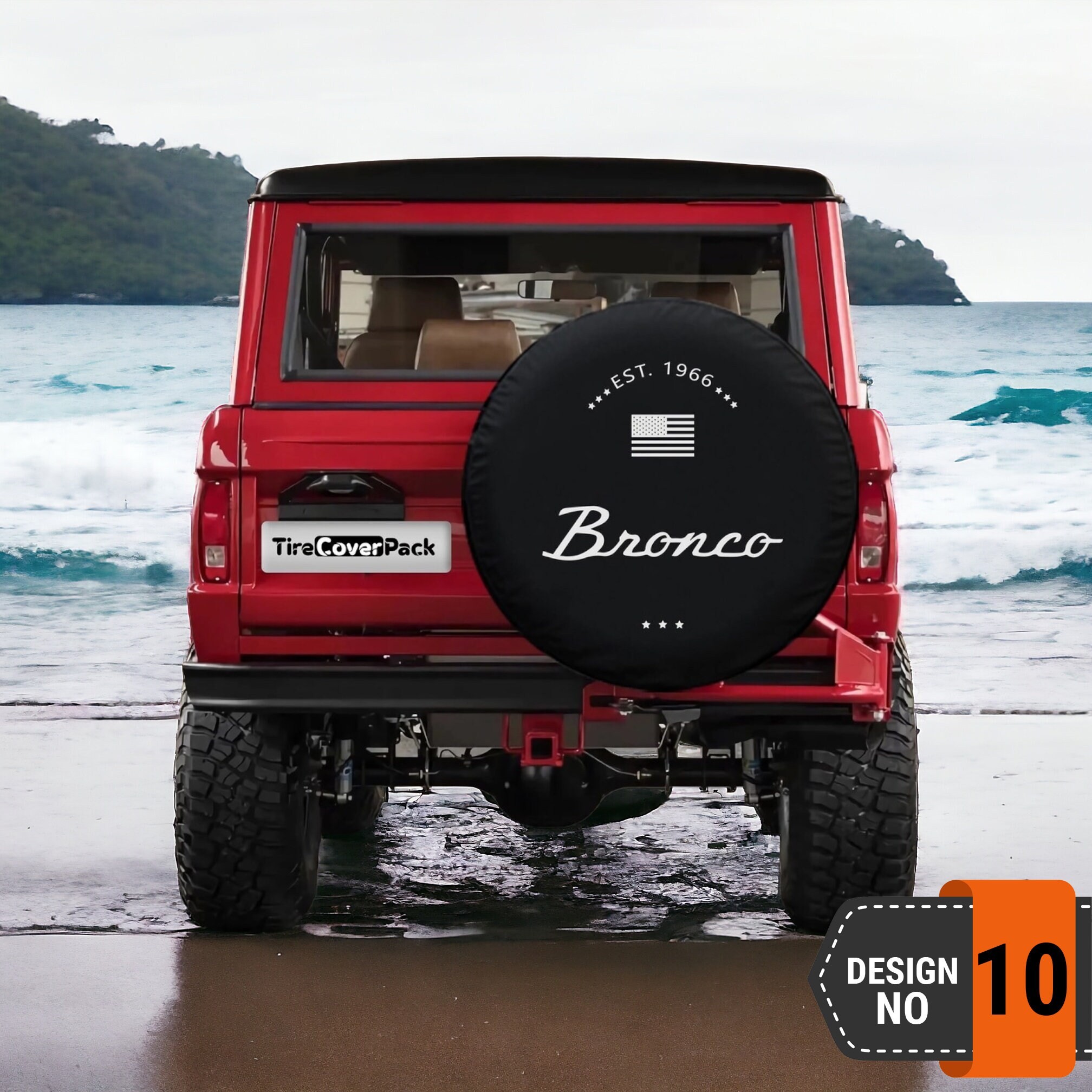 EST 1966 Ford Bronco Spare Tire Cover