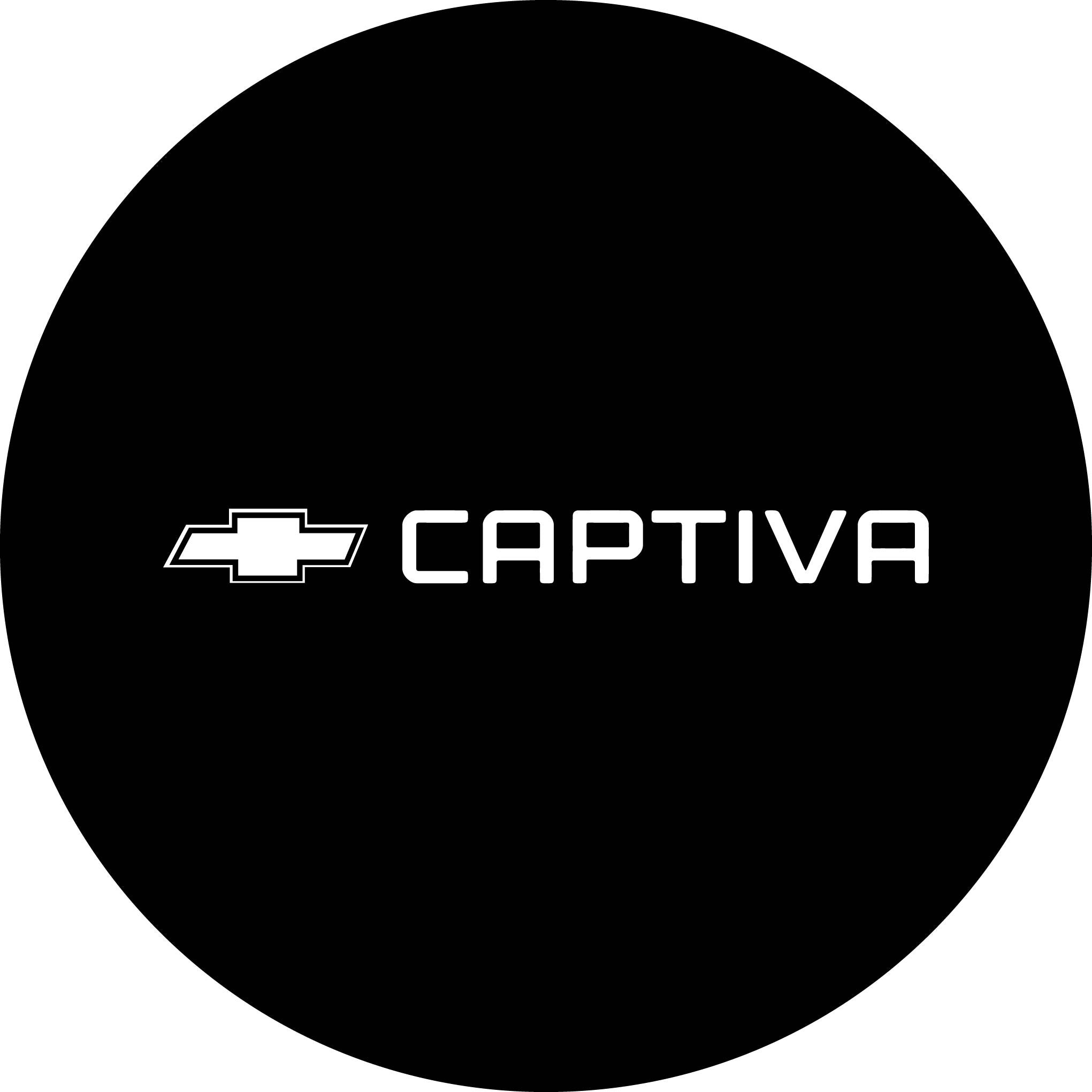 Captiva Logo Spare Wheel Tire Cover