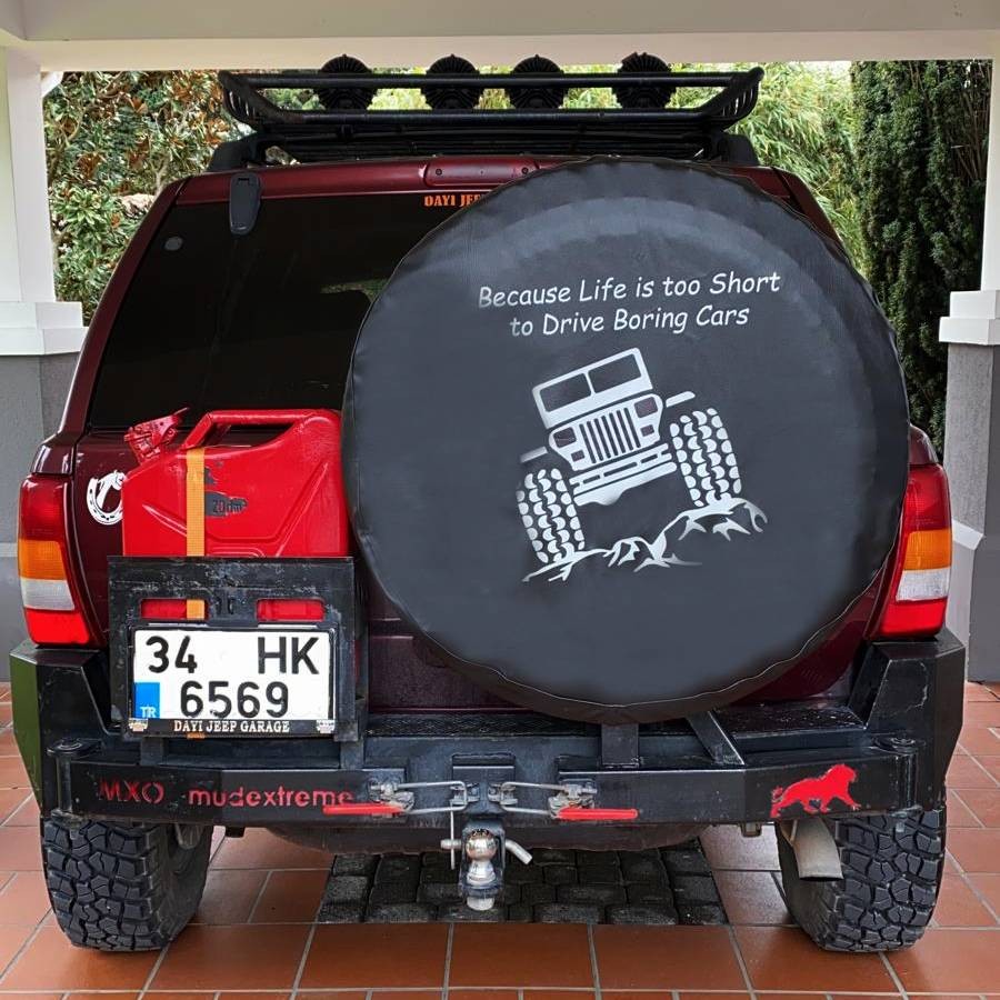 Offroad Vehicle Designed Spare Wheel Tire Cover