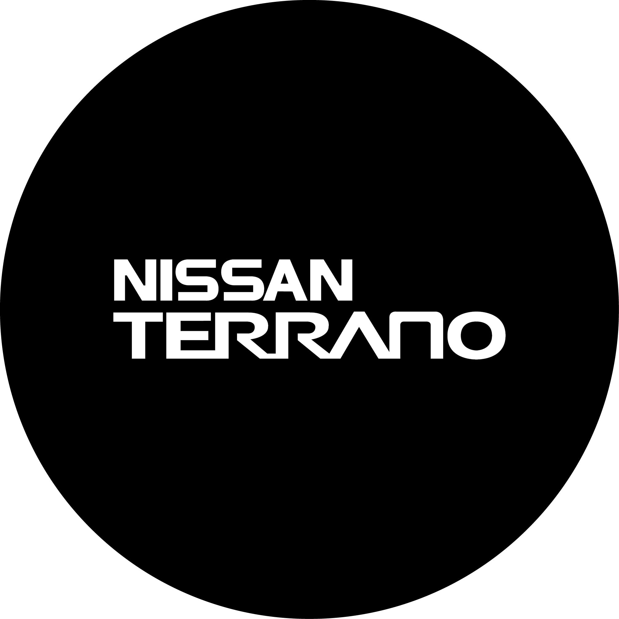 Чехол на запасное колесо Nissan Terrano с надписью