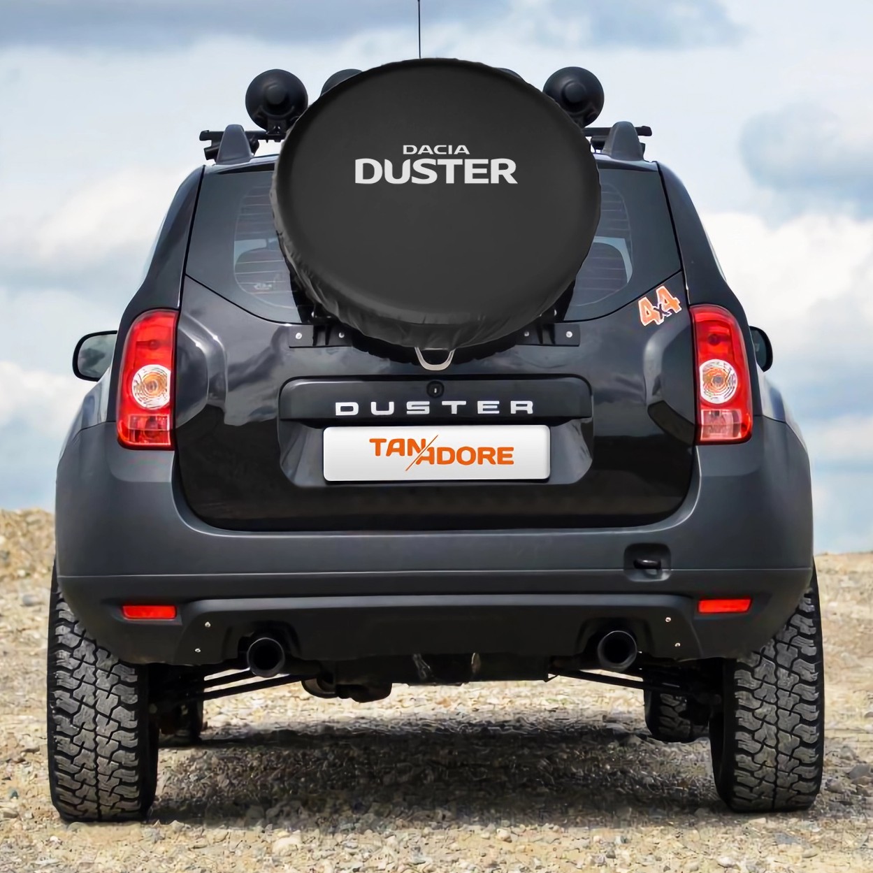 Dacia Duster Logolu Stepne Kılıfı